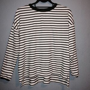 Forever 21 Striped Crewneck