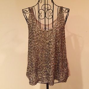 Fun sequin tank top!