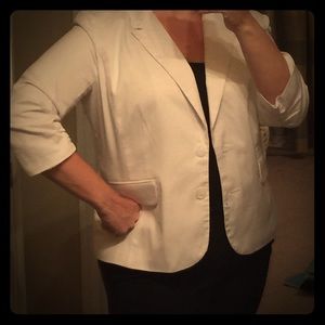White blazer