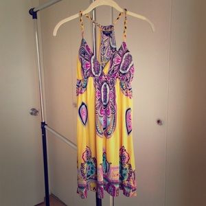 Colorful Patterned Sundress