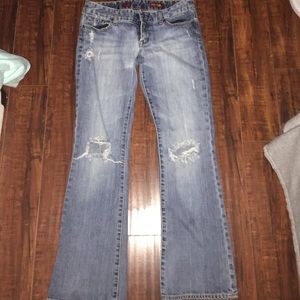 Express boot leg jeans