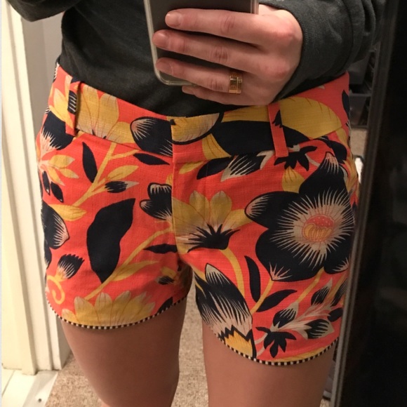 Multicolor J. Crew Chino Shorts