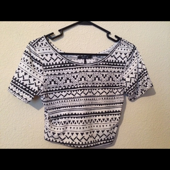 Crop top Aztec patterned - Picture 2 of 2