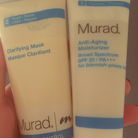 Moisturizer and Mask