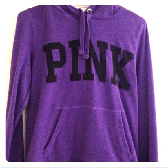 PINK Victoria's Secret Jackets & Blazers - 🚭 Pink purple sweatshirt.