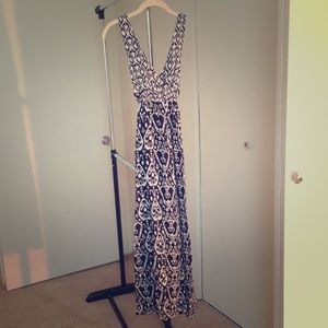 Black & White Maxi Dress