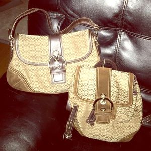 Coach Backpack & Purse combo Deal😊