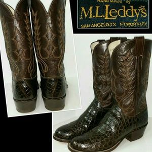 Alligator Hand Crafted Men's Boots