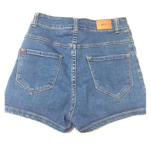 High waisted shorts