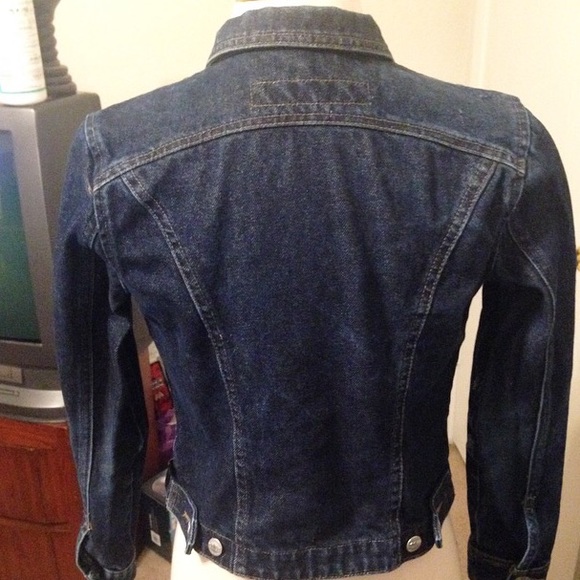 Todd Oldham Rugged Blue Jean Jacket - Picture 4 of 4