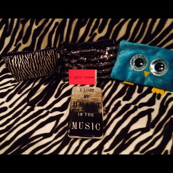Betsey johnson and other cute mini bags bundle