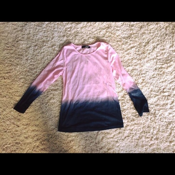 Pink and blue ombré shirt (never been worn)