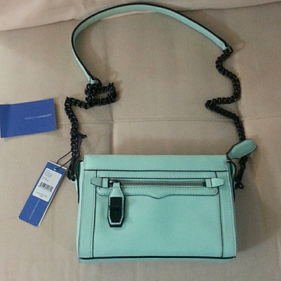 New Rebecca Minkoff Mini Crosby Wintermint