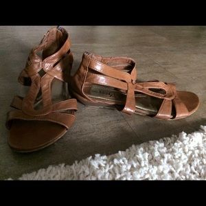Brown sandals