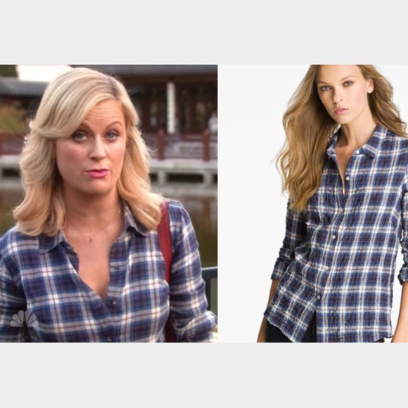 J. Crew Tops - J. Crew Plaid Perfect Shirt