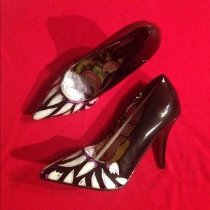 Iron Fist Timmy Chew Heels Fang Black 7 Goth Punk