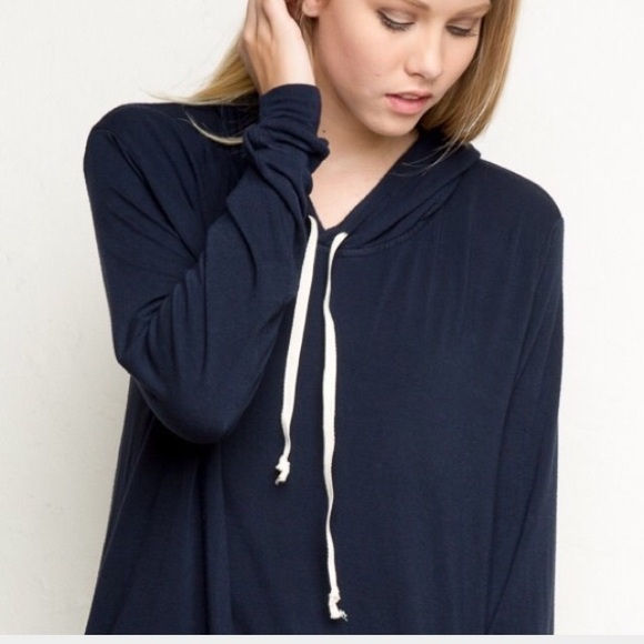 Two cropped hoodies