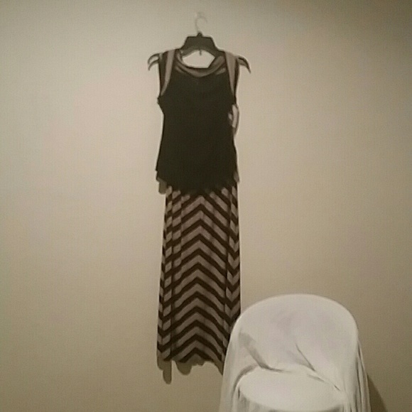 maxi skirt / top set