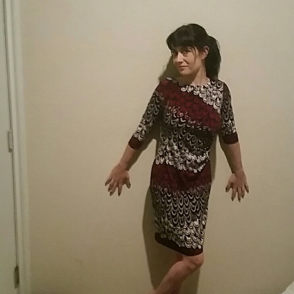 Cato multiprint dress