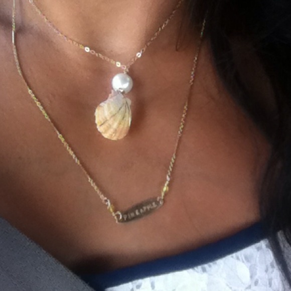 Handmade pineapple stamped gold bar🌴🍍🍍🍍🍍🍍