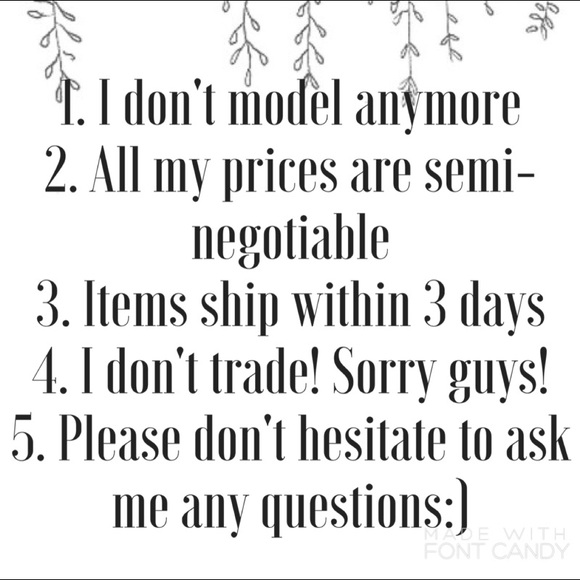 💖Shop Policies💖 - Picture 2 of 3