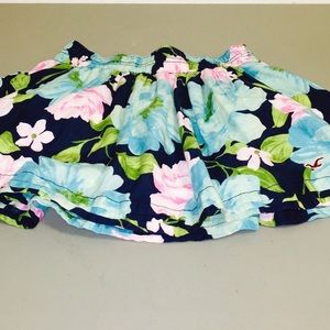 Floral Hollister skirt.