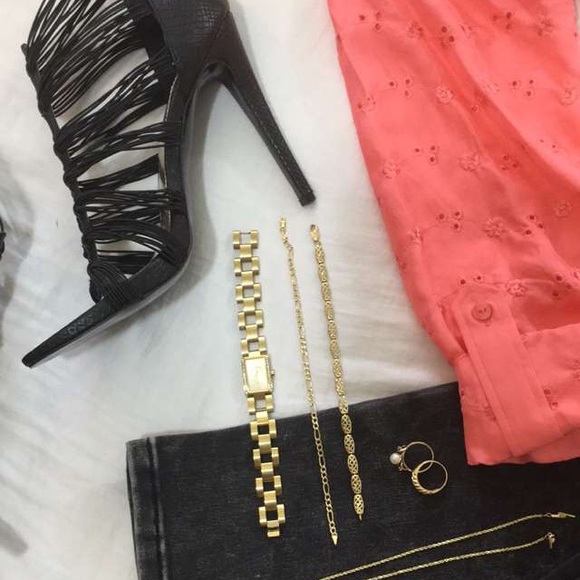 LFL Shoes - ππΊ LFL Strappy Zip Back Heels In Black πΊπ LFL Shoes - ππΊ LFL Strappy Zip Back Heels In Black πΊπ