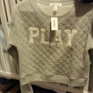 Grey swester lace bra shirt high wasted leggings