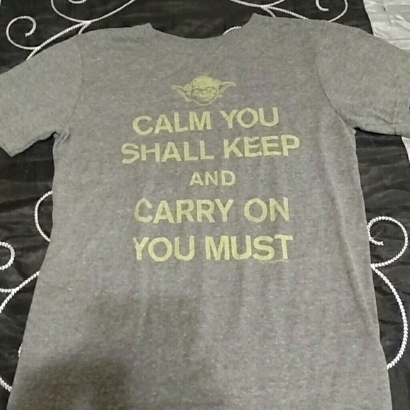 Gray Star Wars shirt