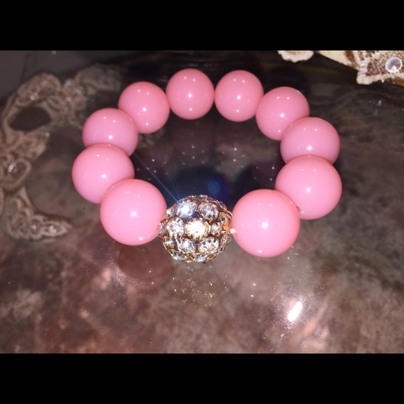 SALE Beautiful pink jewelry set