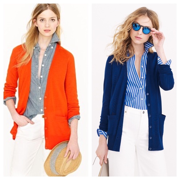 J. Crew Sweaters - NWOT J Crew long merino wool cardigan