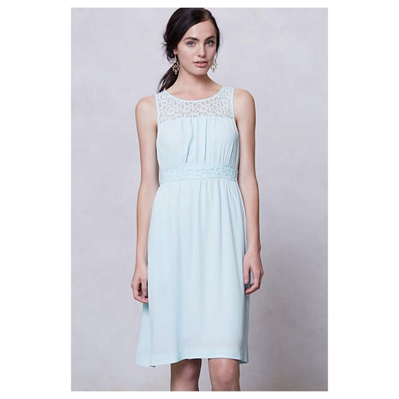 🚫Sold🚫Anthropologie Lace-Yoke Dress NWOT - Picture 2 of 3