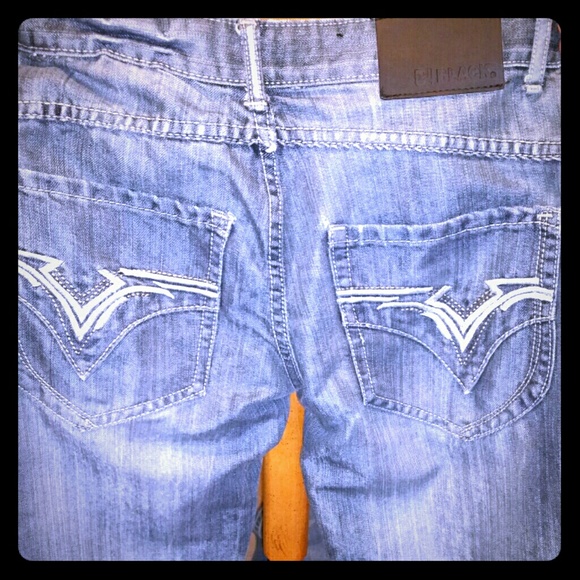 Black Buckle guys jeans