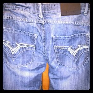 Black Buckle guys jeans