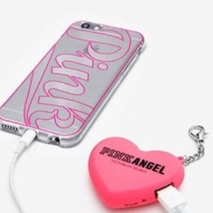 VS Pink phone charger