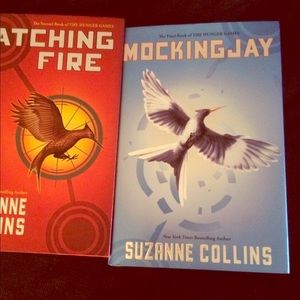 2/3 Hunger Games hardback series