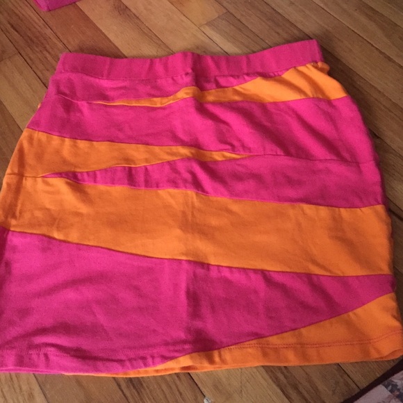 Color Block Skirt - Picture 1 of 2