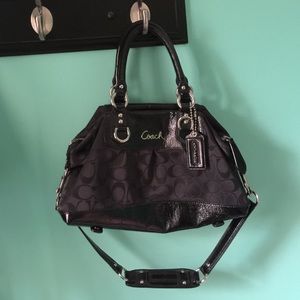 Small black Coach bag