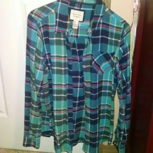 Blue flannel