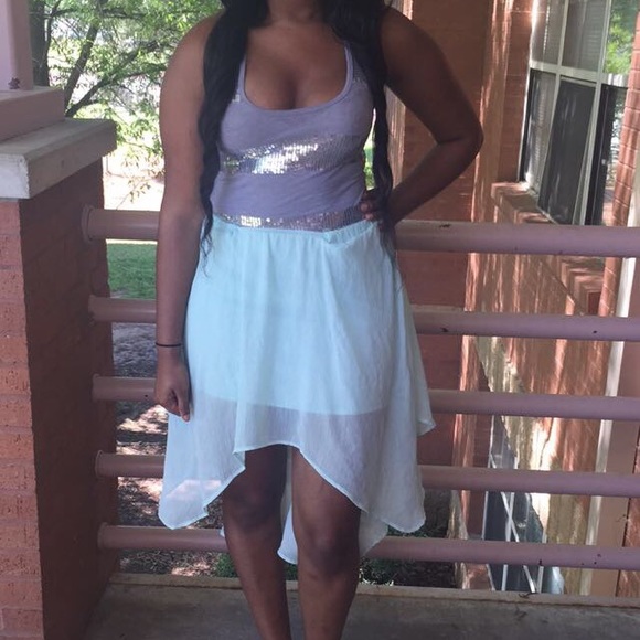 Light blue shirt