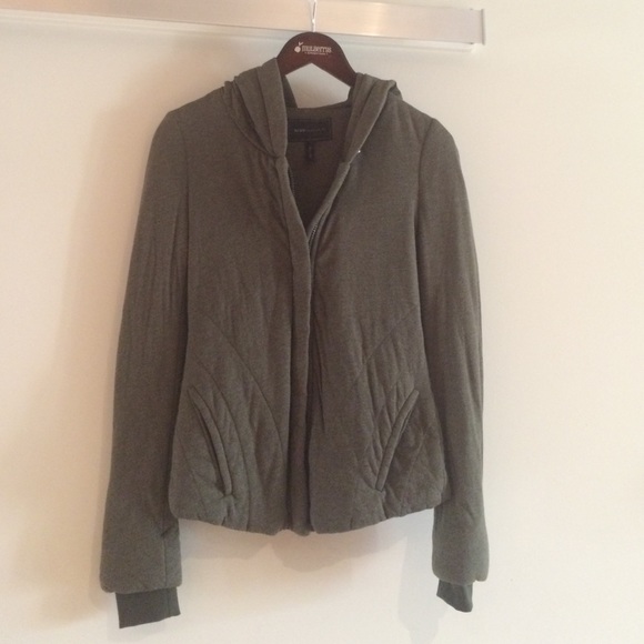 BCBGMaxAzria Zip Up Hoodie