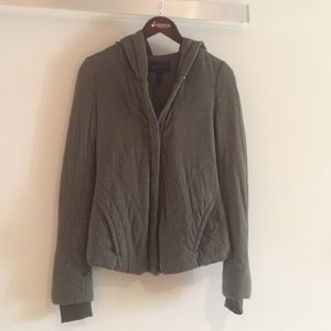 BCBGMaxAzria Zip Up Hoodie