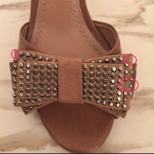 Zara Shoes - Sequin Bow Heels Zara Shoes - Sequin Bow Heels