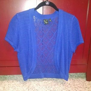 Blur shirtsleeve sweater