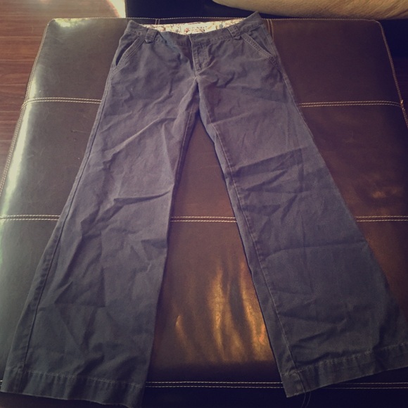 Pair of Old Navy corduroy pants dark grayish blue