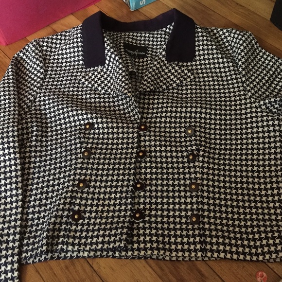 Vintage Cropped Lightweight Blazer