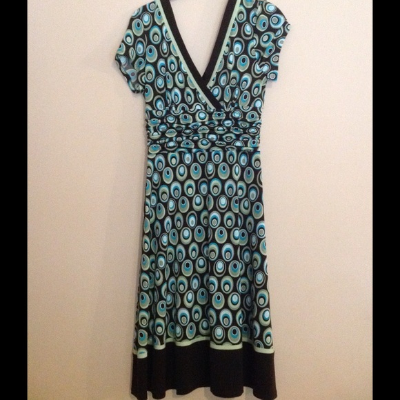 Jersey print dress, NWOT