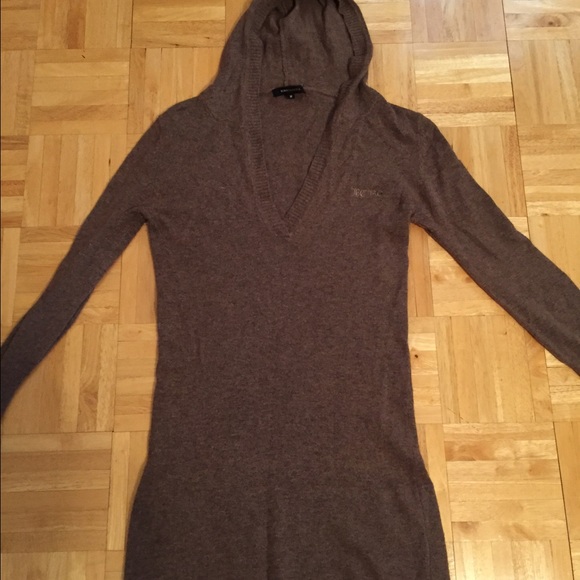 BCBG angora tunic sweater