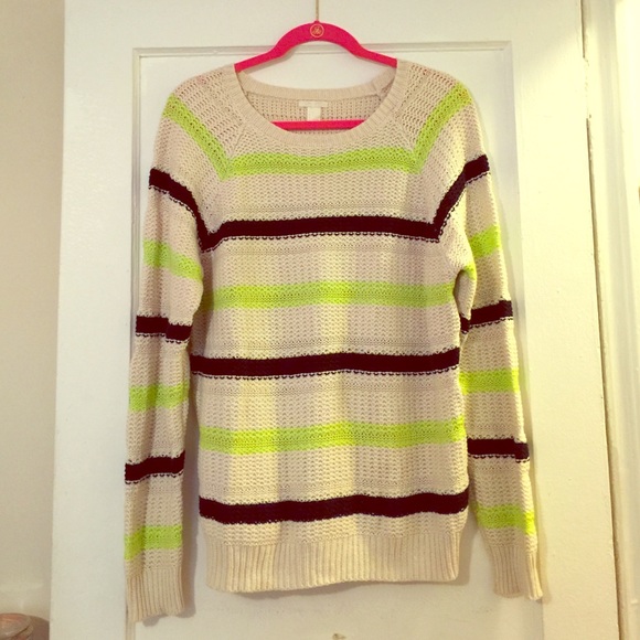 Forever 21 Sweaters - New striped Forever21 knit sweater. Size Large.
