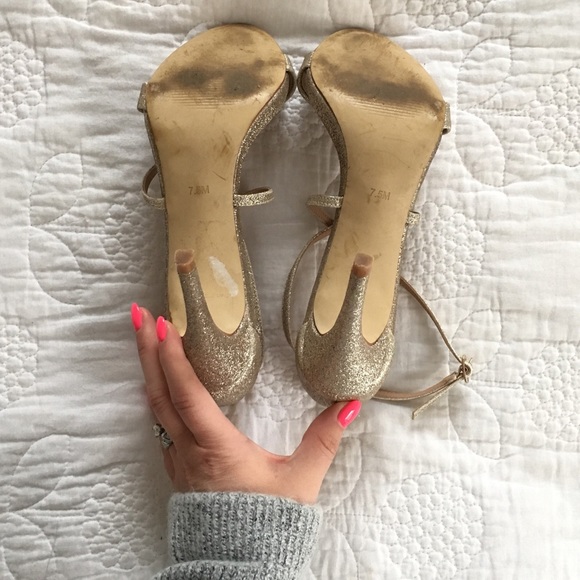  HP  Steve Madden > Feliz Glitter Sandal - Picture 3 of 4